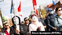 Шествие в Хабаровске 10 октября