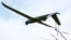 UKRAINE – A service member of the 422nd Unmanned Systems Regiment 'Luftwaffe' of the Ukrainian Armed Forces, looks at a Shark reconnaissance drone as it launches from a position near a front line. Southern Ukraine, 2026