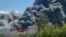 RUSSIA — SAMARA — UAV strikes on the Wildberries warehouse in Samara, “Novosemeykino” 