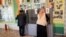 Kyrgyzstan, Osh city -The course of voting in local keneshes and the referendum in Kyrgyzstan. 11th April 2021