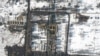 Спутниковый снимок территории вблизи российско-украинской границы под Белгородом от 21 февраля 2022 года 