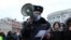 Russia -- anti-war rally near Gostiny Dvor in St. Petersburg 02/24/22
