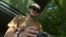 Военнослужащий 3-го армейского корпуса с позывным "Лавер" тренируется на полигоне 3-го армейского корпуса ВСУ