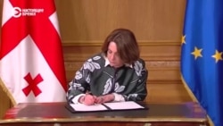 В Грузии оппозиция подписала соглашение о перемирии с властями. Как это было