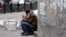 Georgia --  Street. Town. Homeless people. Tbilisi, 20Mar2018