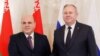 RUSSIA -- Russian Prime Minister Mikhail Mishustin meets with his Belarusian counterpart Syarhey Rumas in Moscow, March 11, 2020