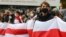 Студенты Белорусского государственного университета на акции протеста, 26 октября 2020 года