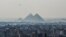 EGYPT -- A picture taken on February 28, 2018 shows a view of the Pyramids of Giza on the southwestern outskirts of the Egyptian capital Cairo