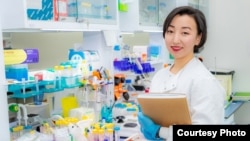 Айжан Ахмади, докторантка Школы естественных, социальных и гуманитарных наук в Назарбаев Университе