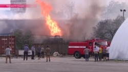 Бишкек: последствия взрыва газозаправочной станции