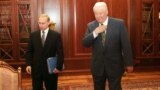 Борис Ельцин и Владимир Путин, 1999 год