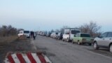 Крымский КПП "Чонгар"