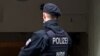 Police secures a building after Germany banned the Islamic organisation Ansaar International in Duesseldorf, Germany, May 5, 2021. 