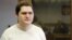RUSSIA-- Pavel Rebrovsky, a member of the New Greatness Moscow youth activist group, attends a court hearing in Moscow, December 4, 2019