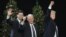 Представители Республиканской партии Спикер Конгресса США Пол Райан, новый вице-президент Майкл Пенс и избранный президент Дональд Трамп 