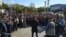 Митинг против назначения мэром Элисты Дмитрия Трапезникова