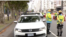 Buenos Aires. A car with Russian diplomatic license plates. Screenshot from TN video