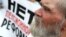 RUSSIA -- People take part in a protest against a draft law proposed by the Russian government to raise the retirement age in Ivanovo, July 1, 2018