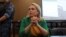 RUSSIA – Former Russian state TV employee Marina Ovsyannikova, who staged an anti-war protest on live state television and was later charged with public activity aimed at discrediting the Russian army amid Ukraine-Russia conflict, attends a court hearing 