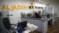(FILES) An employee of the Qatar based news network and TV channel Al-Jazeera is seen at the channel's Jerusalem office on July 31, 2017.