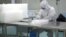 Guangzhou, Guangdong province, China - A technician works in a laboratory for manufacturing testing kits for the new coronavirus at a medical laboratory company Da An Gene Co, as the country is hit by an outbreak of the new coronavirus.
