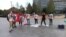 PERM - Activists of the Other Russia of Limonov at the action for voting rights