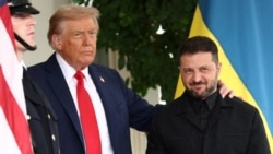 FILE PHOTO: U.S. President Trump meets with Ukrainian President Zelenskiy and European leaders, in Washington, D.C.