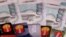 RUSSIA -- MasterCard, VISA and Maestro credit cards with Russian 1,000-ruble banknotes - generic