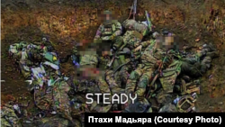 Российские солдаты, убитые украинским дроном на поле боя