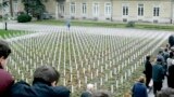 Мемориал, посвященный детям, погибшим в клинике Ам Шпигельгрунд в Вене, Австрия