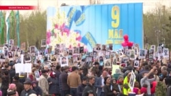 "Бессмертный полк" в Астане: 20 тыс. человек прошли маршем по столице Казахстана