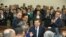 Uzbekistan - Shavkat Mirziyaev, interim President of Uzbekistan at a meeting with voters. Photo: Twitter UzLiDeP.