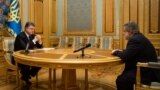 Президент Украины Петр Порошенко встречается с бизнесменом Игорем Коломойским 25 марта 2015 