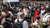 Anti government Protest Sofia Bulgaria injured journalist