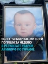 За неделю в Украине от российских ударов погибли более 150 мирных жителей, в том числе дети
