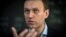 RUSSIA -- Russian opposition leader Aleksei Navalny speaks during an interview with AFP at the office of his Anti-corruption Foundation (FBK) in Moscow, January 16, 2018