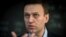 RUSSIA -- Russian opposition leader Aleksei Navalny speaks during an interview with AFP at the office of his Anti-corruption Foundation (FBK) in Moscow, January 16, 2018