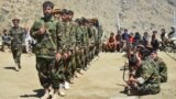 Тренировка движения сопротивлению "Талибану" в провинции Панджшер, 24 августа 2021 года