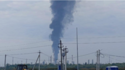 Fire at Gazprom Neftekhim Salavat in Bashkortostan after drone strike