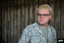 Павел Таалнкин в Праге, июнь 2025 года, фото AFP