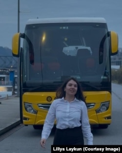 Лилия Лайкун и ее автобус