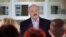 Stolbtsy in Minsk Region, Belarus - Belarusian President Alexander Lukashenko meets with medical workers as he visits a local hospital in the town of Stolbtsy