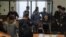 RUSSIA -- Members of alleged terrorist community known as Set (Network), who are accused of plotting to overthrow the government by staging multiple terrorist attacks, attend a court hearing in Penza, February 10, 2020