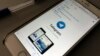 The messaging app Telegram is displayed on a smartphone - generic