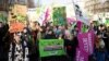 Berlin, Germany - Farmers and consumers protest at the "Wir haben es satt" (we are fed up) demonstration for more ecological agriculture