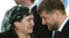 RUSSIA -- CHECHNYA, APRIL 6, 2007. Chechnya's President Ramzan Kadyrov and his mother Aimani after the inauguration ceremony. 