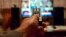 GENERIC – Watching TV and using remote control