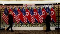 Лидеры США и Северной Кореи Дональд Трамп и Ким Чен Ын встретились в Ханое