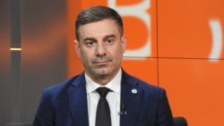 Дмитрий Лубинец в киевской студии Радио Свобода 9 июня 2026 года