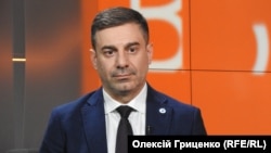Дмитрий Лубинец в киевской студии Радио Свобода 9 июня 2026 года